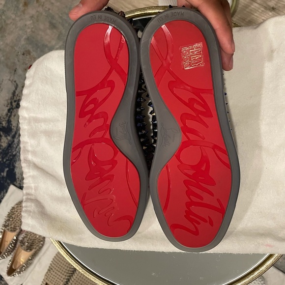 Christian Louboutin Athletic Spike Sneakers 40 EU - Picture 3 of 4